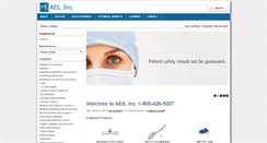 Desktop Screenshot of anesthesiaequipment.com